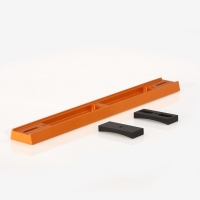 ADM V Series Dovetail Bar for Celestron C11, Orange Anodized