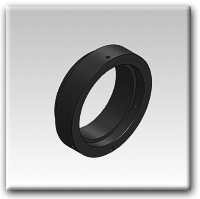 Optec-2300 Receiver Blank Mounting Ring for IFW
