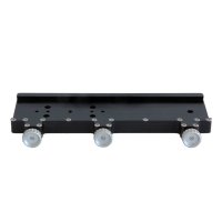 10Micron "Maxi" D-Series (3") Dovetail Clamping Plate XL, 350mm
