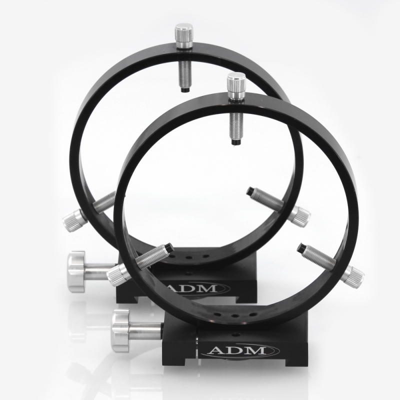 ADM D Series 150mm Adjustable Guidescope Rings