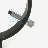 ADM D Series Single Ring Set, 125mm Adjustable Rings