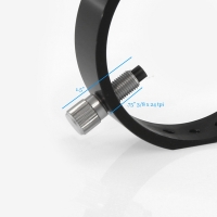 ADM D Series Single Ring Set, 100mm Adjustable Rings