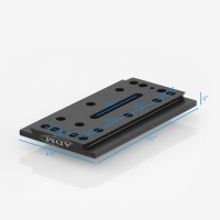 ADM D Series Universal Dovetail Bar - 7" with 2" Spacing