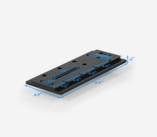 ADM D Series Universal Dovetail Bar, 9" Long with 60mm Spacing