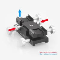 ADM Mini-MAX ALT/AZ Aiming Device. Female Saddle Version