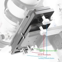 ADM Tandem Guiding Aiming Device. ALT/AZ Aiming Device for Side By Side Systems