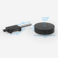 ADM V Series Counterweight with Side Mount Option and 3″ Threaded Rod