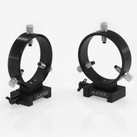 ADM V Series Dovetail Ring Set. 90mm Adjustable Rings