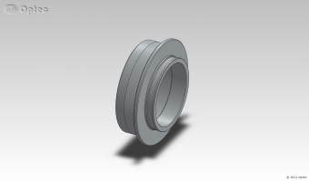 Optec-3000 Drawtube to Optec-2400 Male Dovetail  