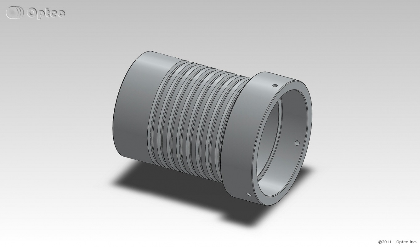 Optec-3000 Drawtube to 3" Extender Tube 
