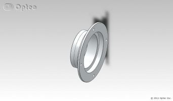 Optec-3000 Drawtube to PlaneWave SecureFit CCD Spacer 