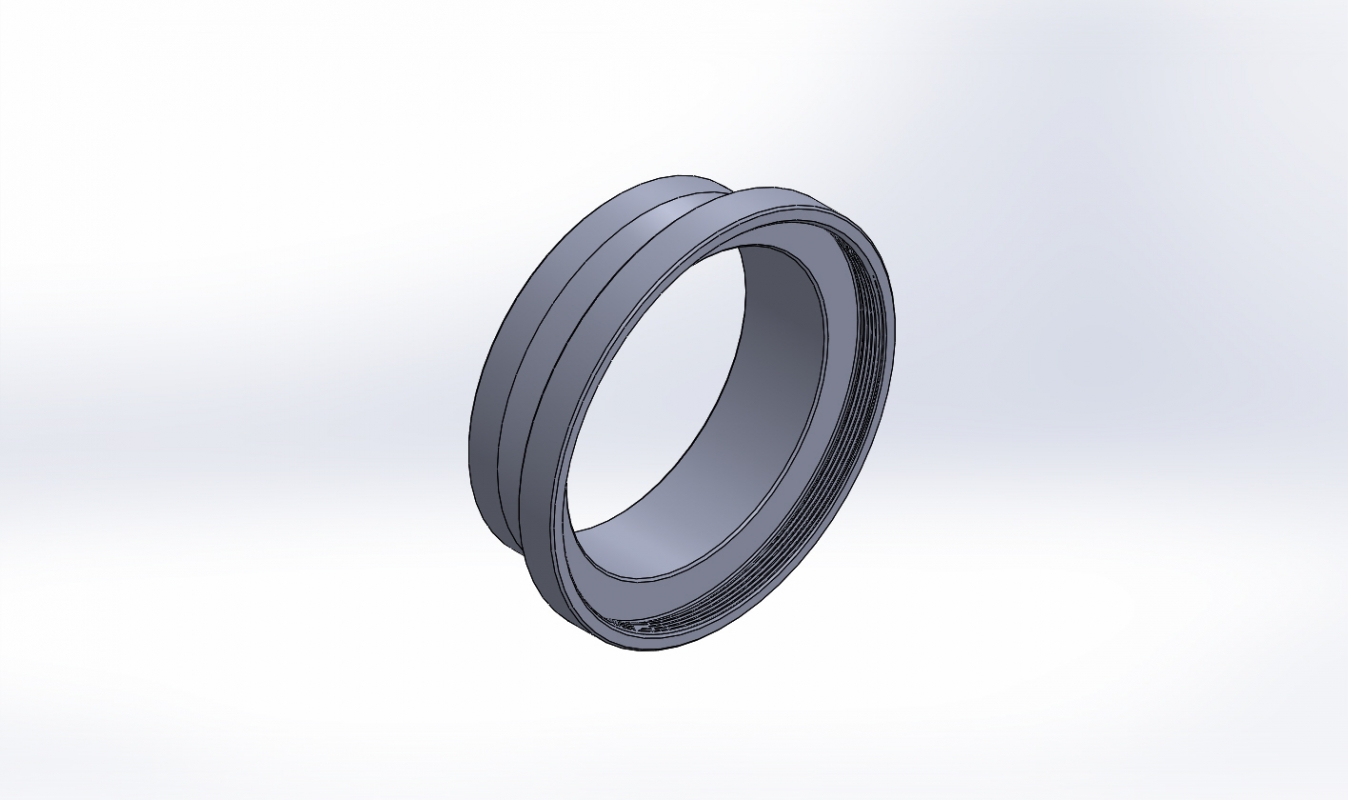 Optec-3000 to M82 x 1mm Female Thread Adapter Optec-3000 to M82 x 1mm Female Thread Adapter