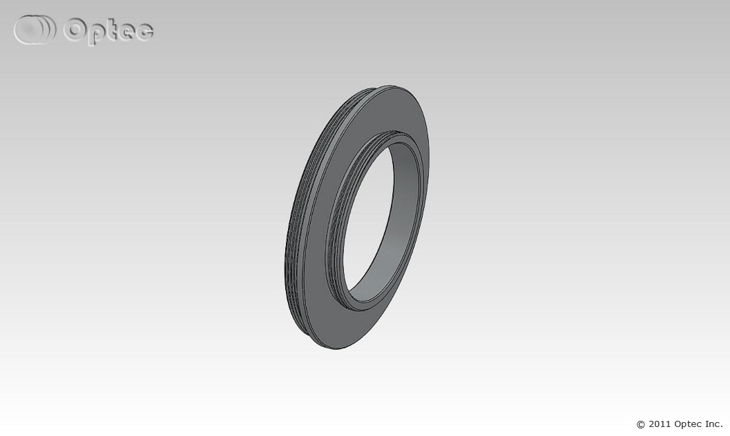 Optec 3 ”x 24tpi Male to STL 2.156” x 24tpi Thread Adapter 