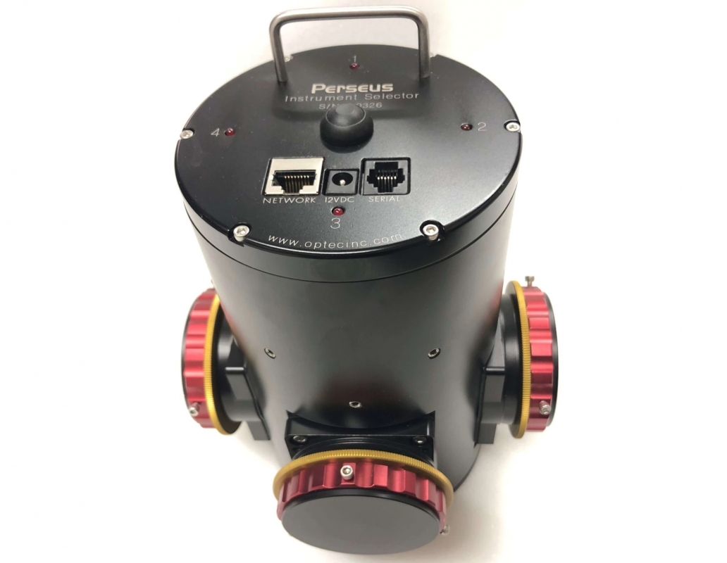 Optec Perseus 4-Port Instrument Selector, GEN 3 (One 3", Three 2") Optec Perseus 4-Port Instrument Selector, GEN 3 (One 3", Three 2")