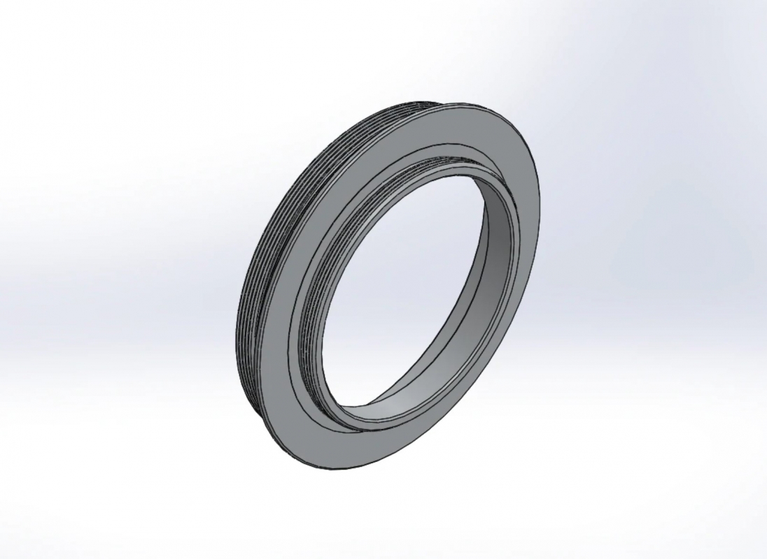 Optec DSI 3.5 x 24tpi to M72 x 1mm (Male) Adapter Optec DSI 3.5 x 24tpi to M72 x 1mm (Male) Adapter