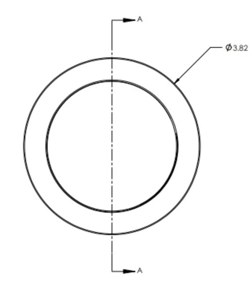 Optec DSI 3.5 x 24tpi to M72 x 1mm (Female) Adapter Optec DSI 3.5 x 24tpi to M72 x 1mm (Female) Adapter