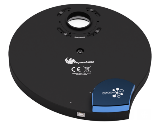 Pegasus Astro Indigo Filter Wheel + LRGB Filter Set