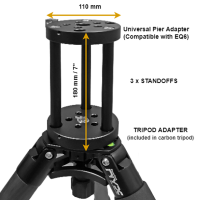 Pegasus Astro Tripod Standoff Rods (3 pcs)