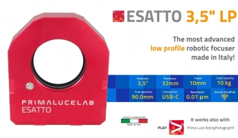 PrimaLuceLab ESATTO 3.5" Low Profile Robotic Focuser