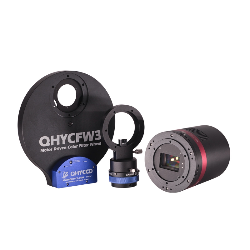 QHY268M PH Camera with Filter Wheel (Medium) and Off-Axis Guider