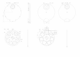 QHY Color Filter Wheel - Extra Large