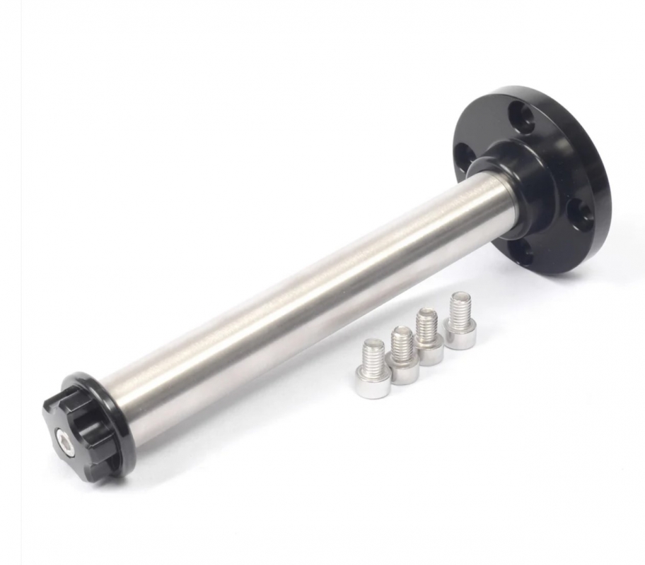 RE-22032215a - Rowan Astronomy 25mm Counterweight Shaft w/ Mounting Flange for the AZ75