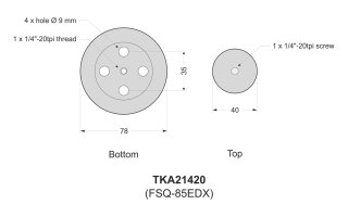 Takahashi Tube Holder 95S (FC-100DC/DF/DL)