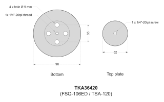 Takahashi Tube Holder 125S (TSA-120) (FSQ-106ED)